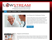 Tablet Screenshot of flowstreamhealth.com